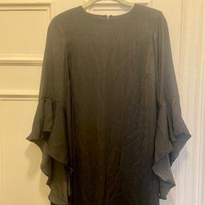 Who What Where Black Satin Mini Dress